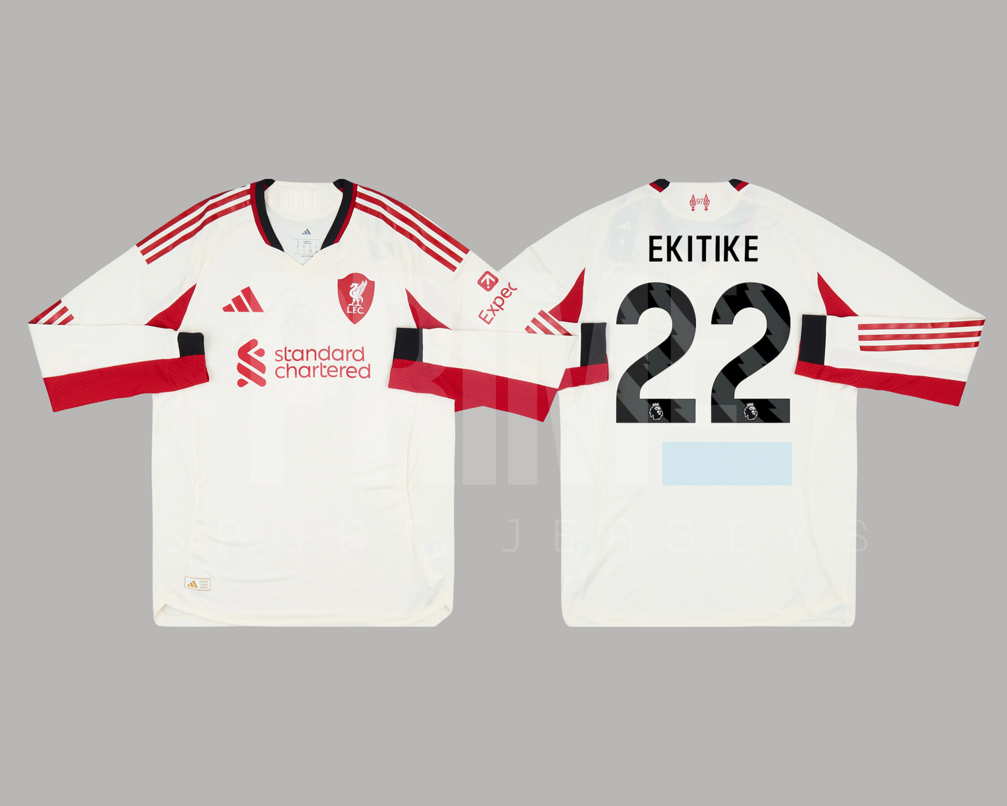 Liverpool 2025/26 visita manga larga versión jugador