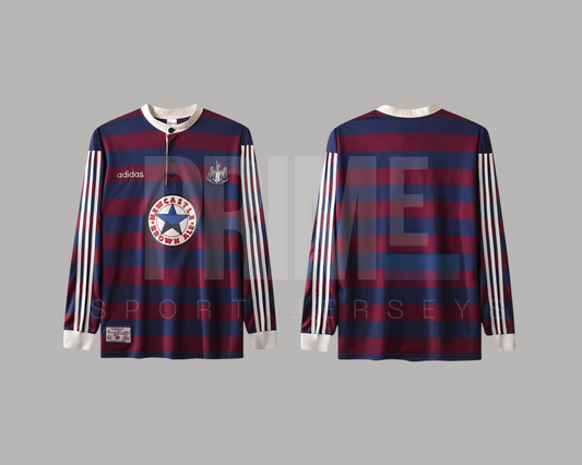 Newcastle United 1995/96 visita manga larga