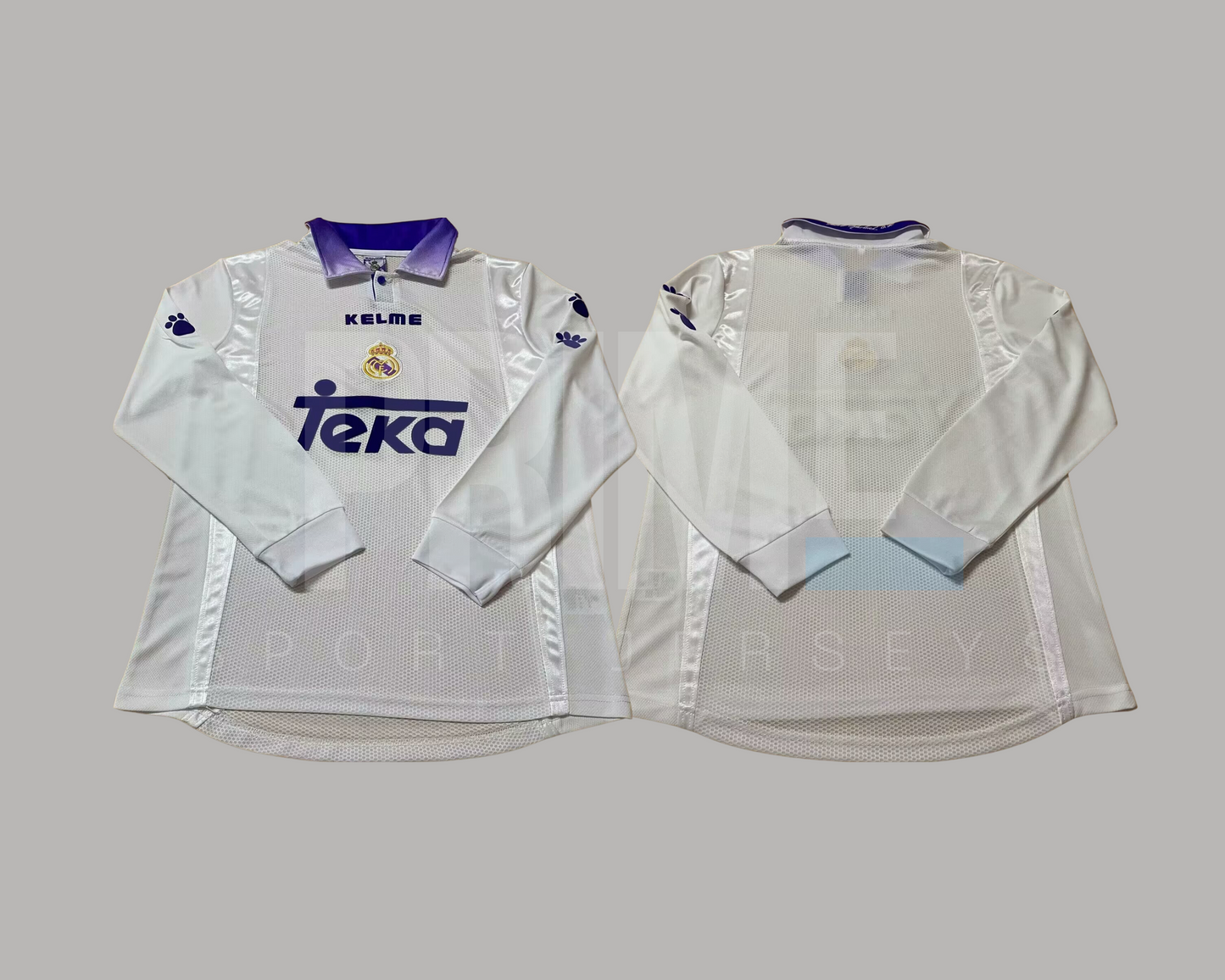 Real Madrid 1997/98 local manga larga