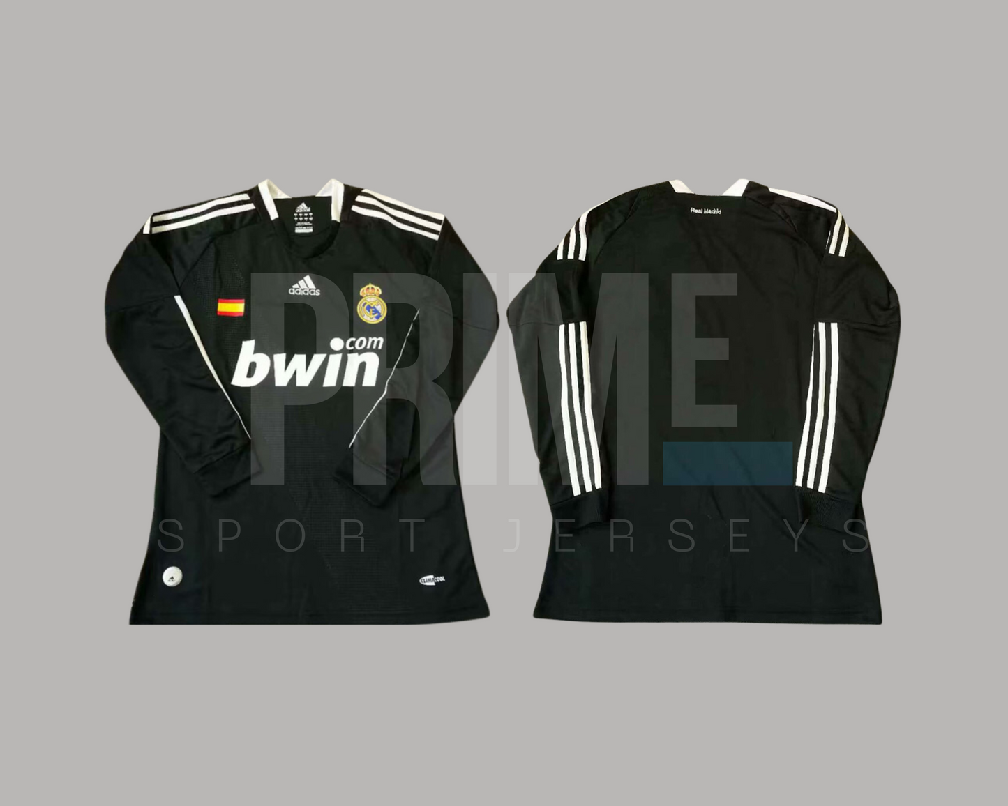 Real Madrid 2008/09 tercera manga larga