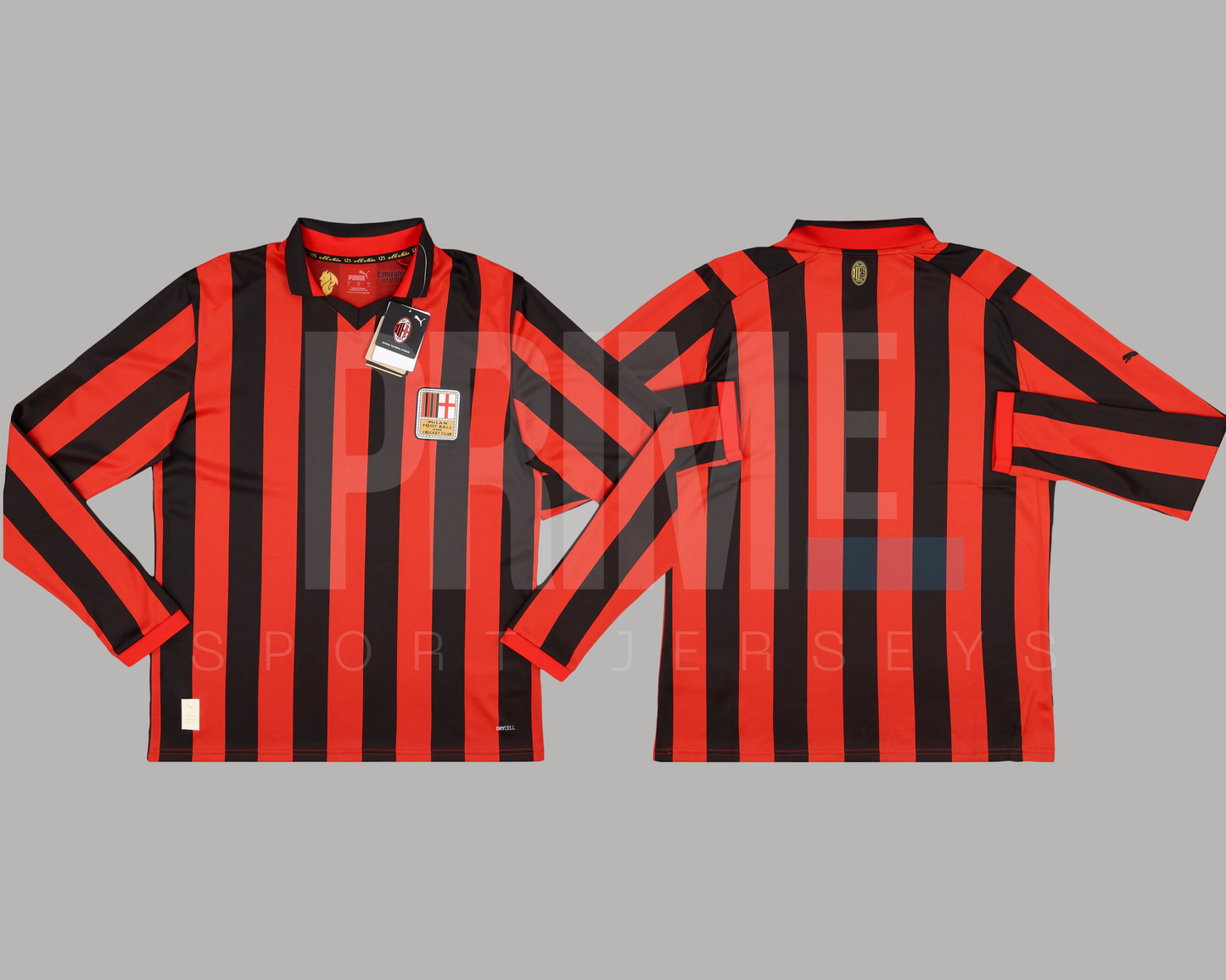 AC Milan 2024/25 aniversario manga larga
