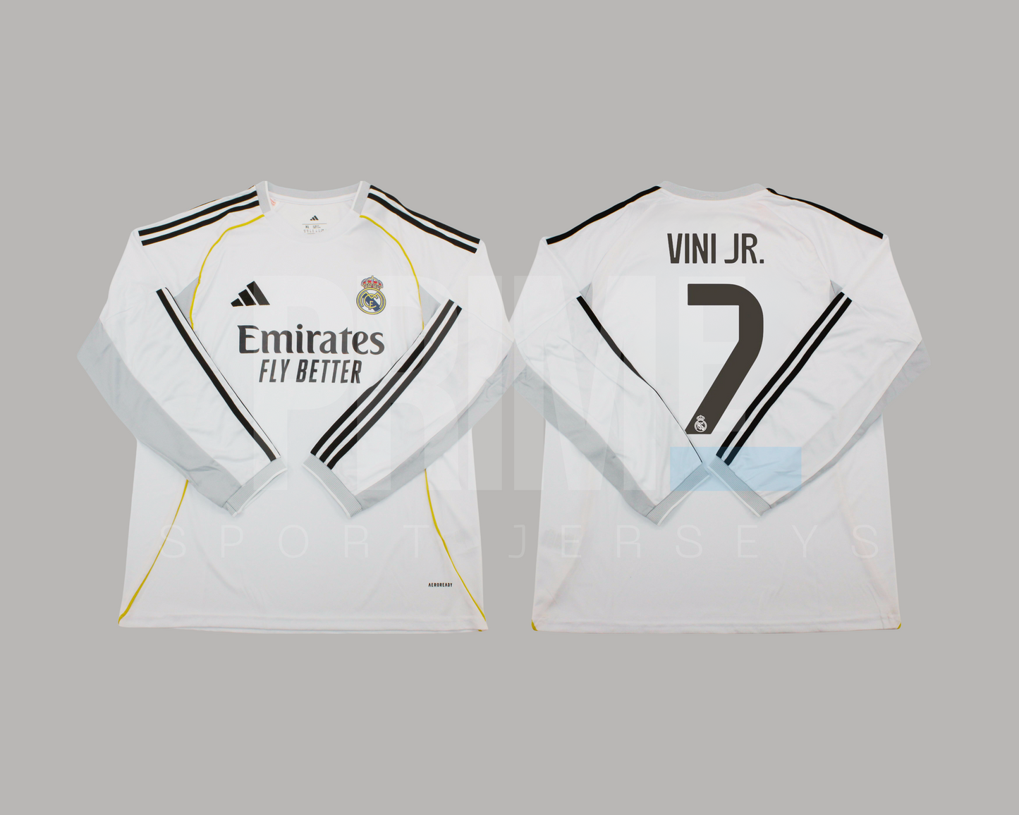 Real Madrid 2025/26 local manga larga versión aficionado