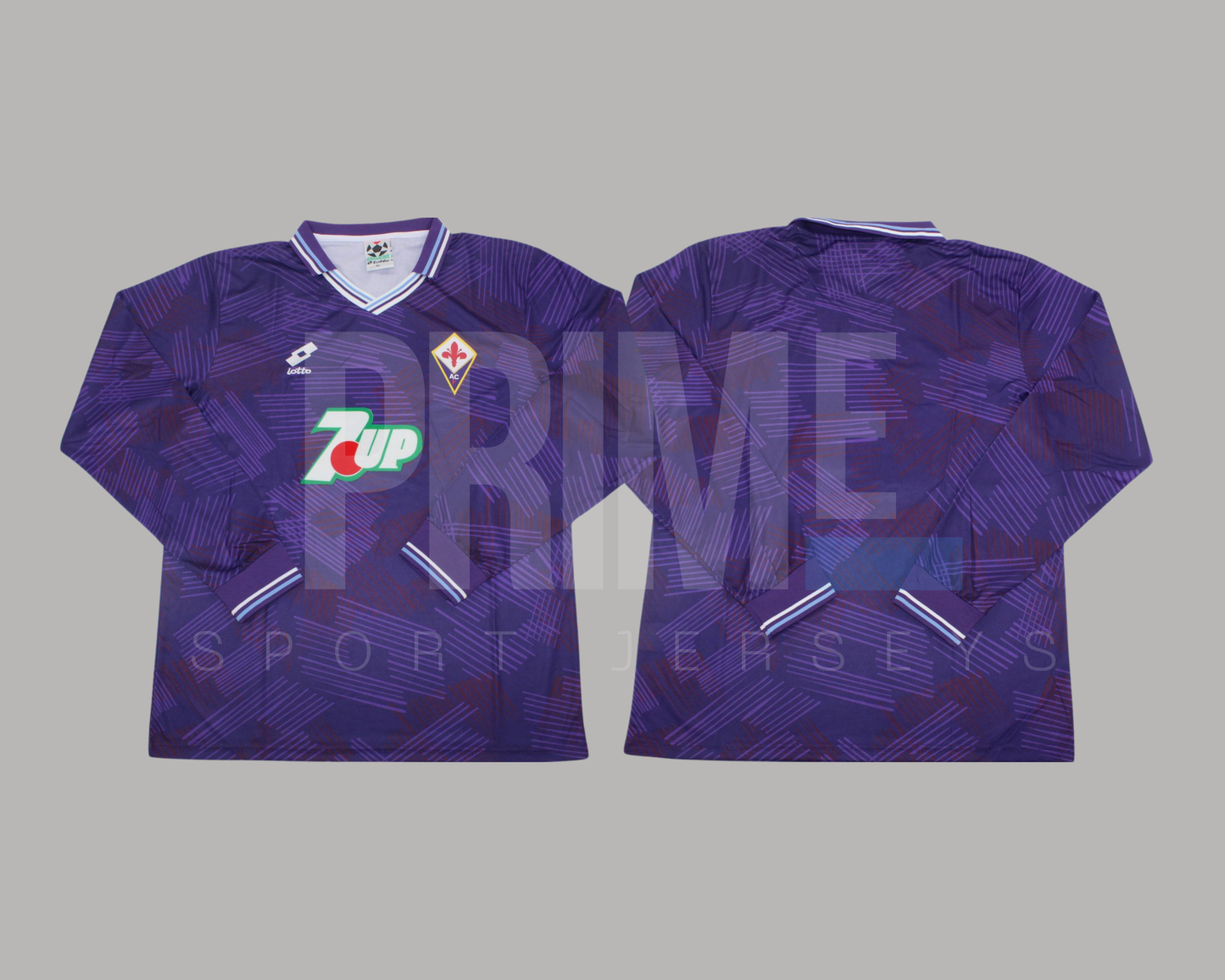 Fiorentina 1992/93 local manga larga