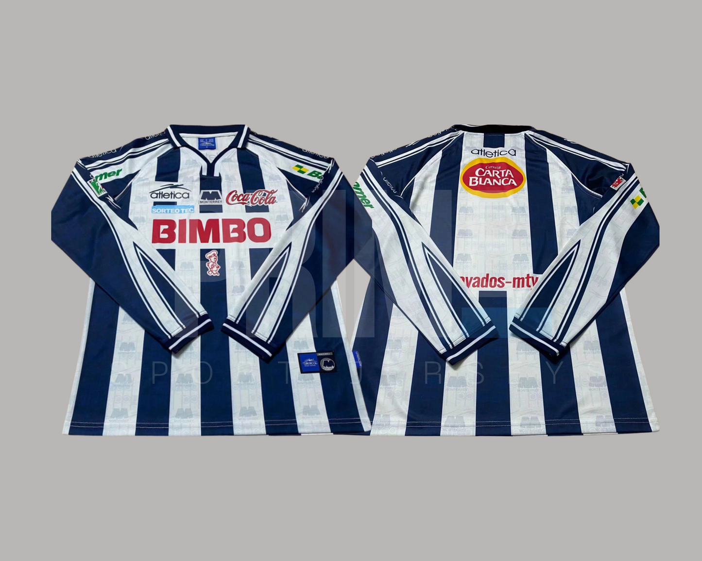 Rayados de Monterrey 1999/00 local manga larga