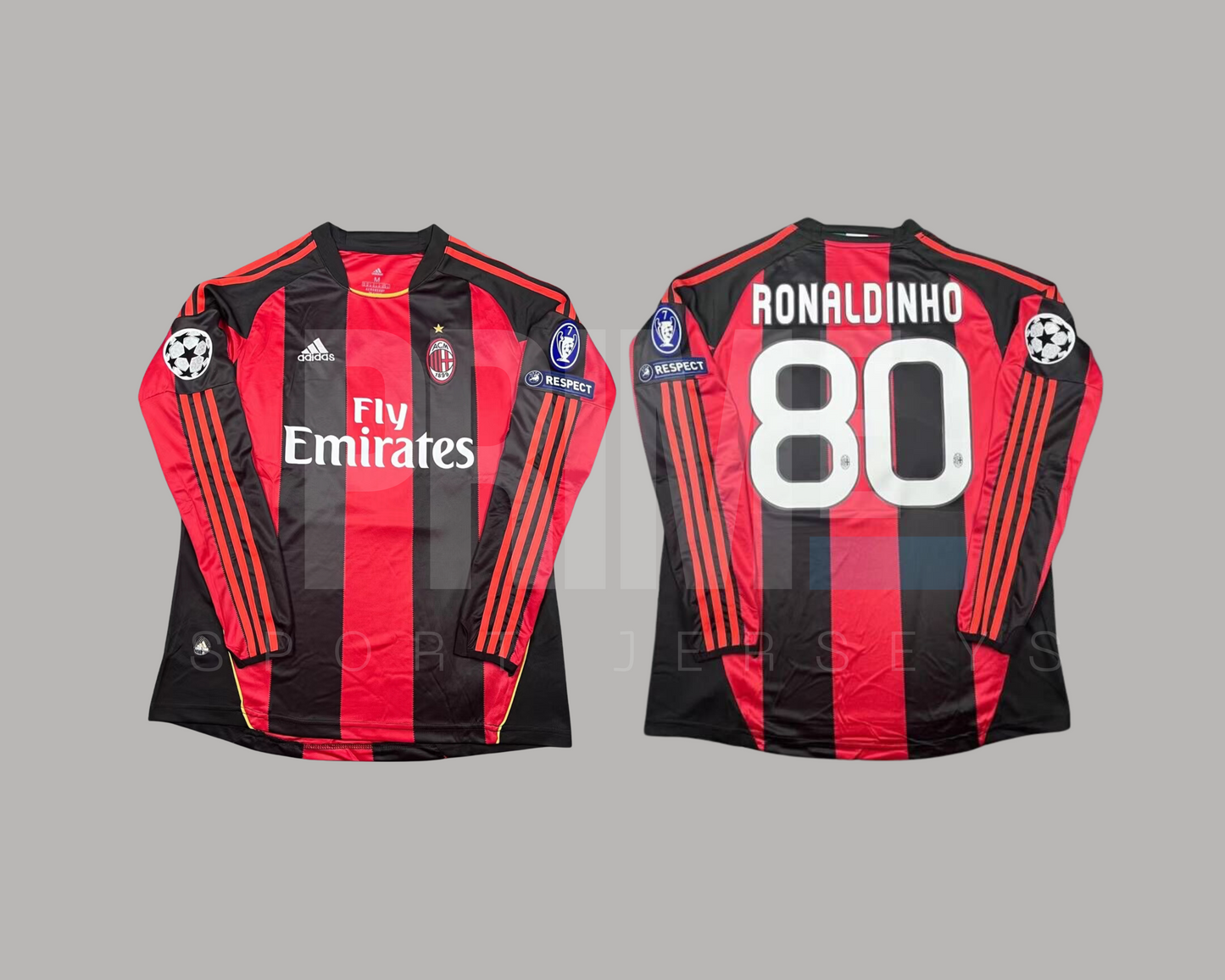 AC Milan 2010/11 local manga larga