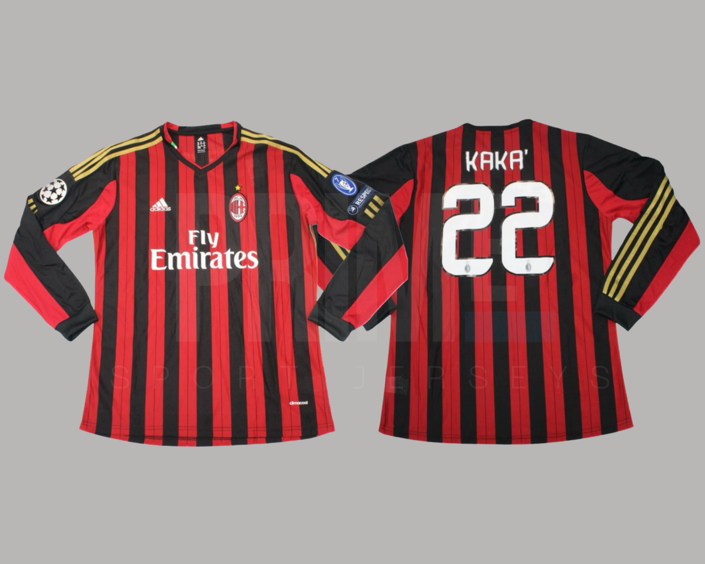 AC Milan 2013/14 local manga larga