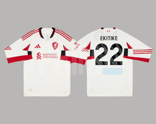 Liverpool 2025/26 visita manga larga versión jugador