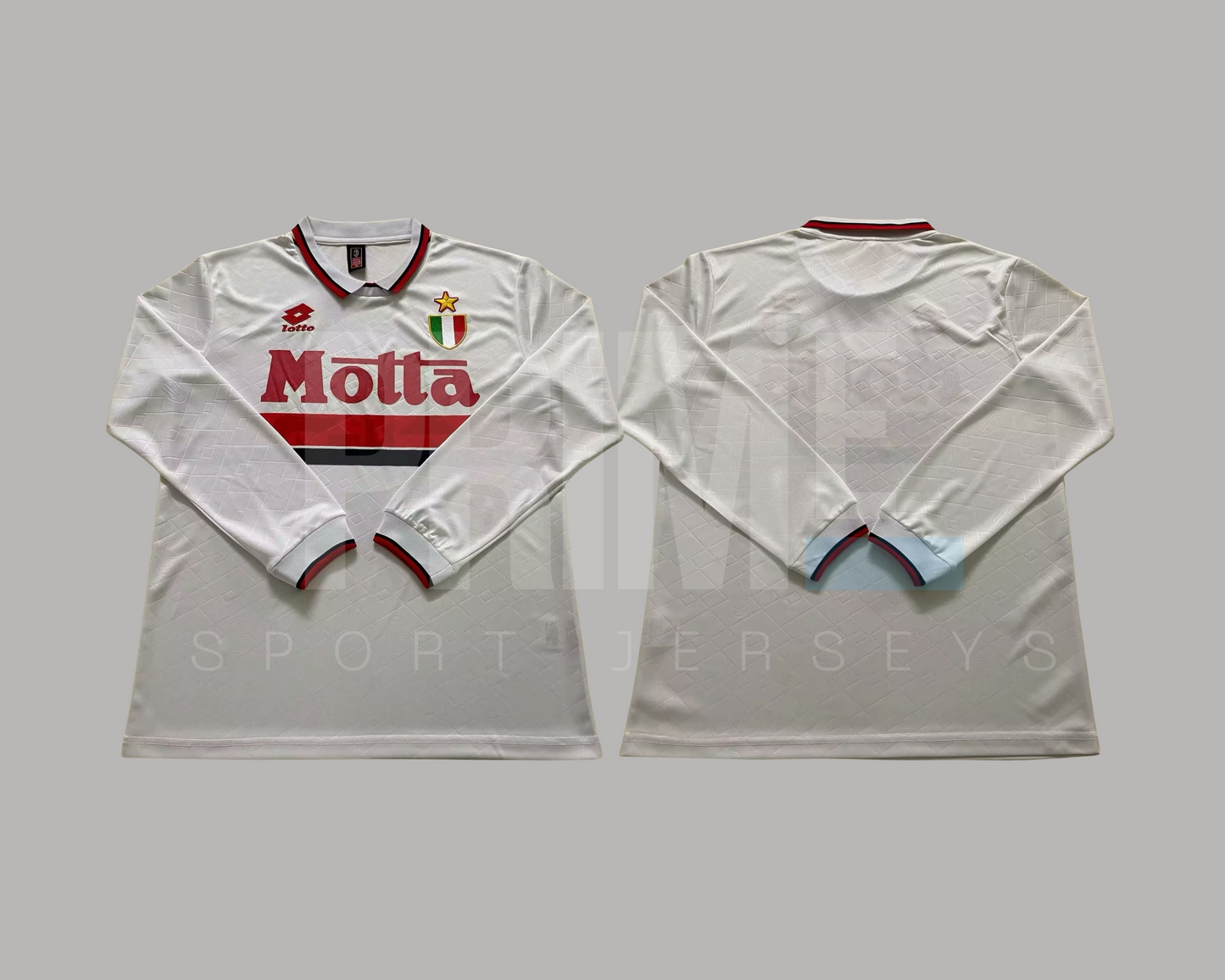 AC Milan 1993/94 visita manga larga