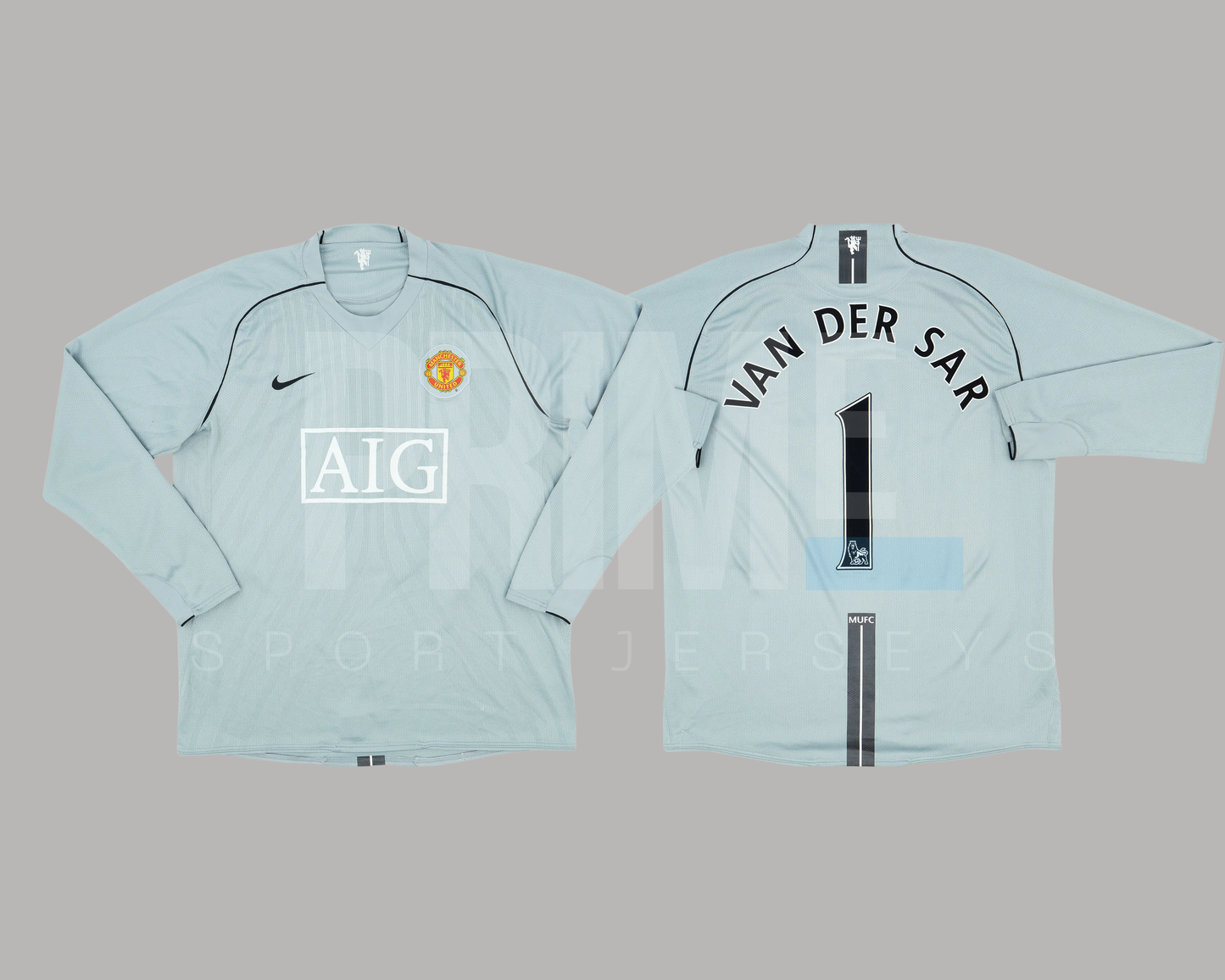 Manchester United 2007/08 portero cuarta manga larga