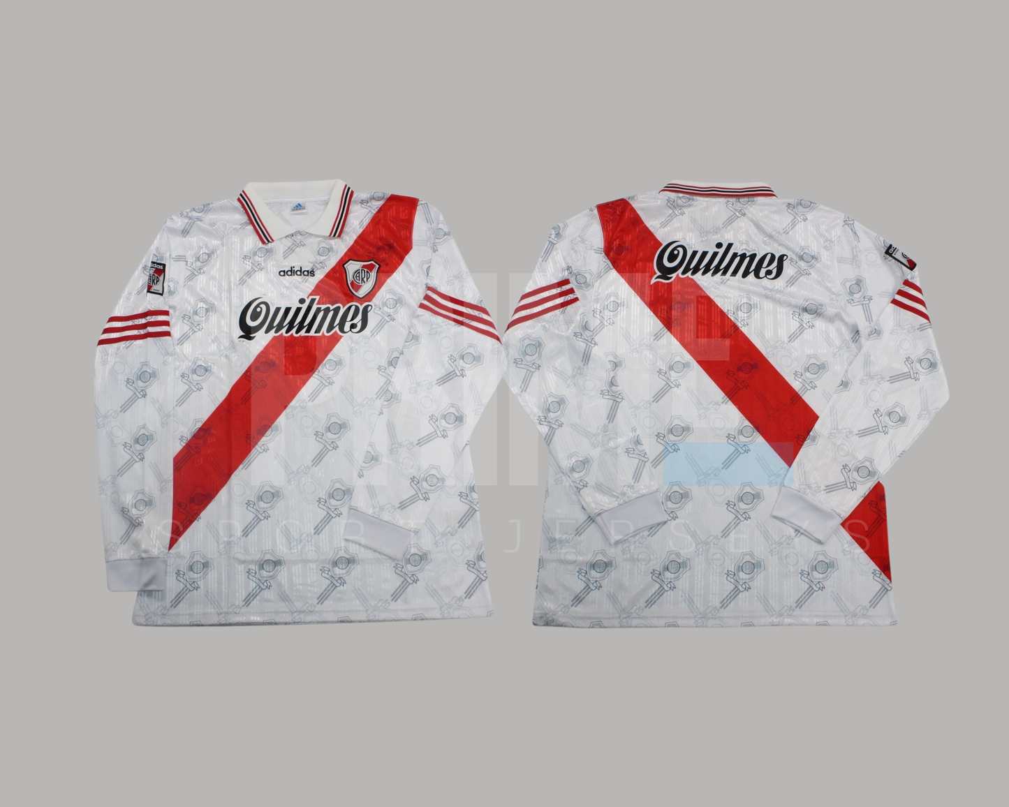 River Plate 1996/97 local manga larga