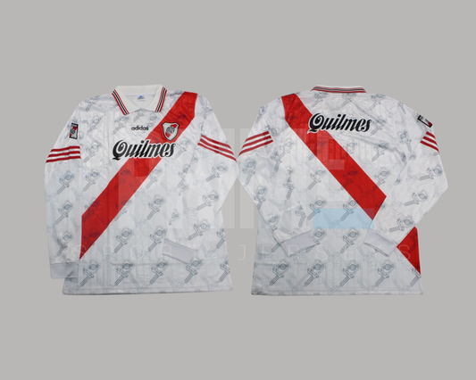 River Plate 1996/97 local manga larga