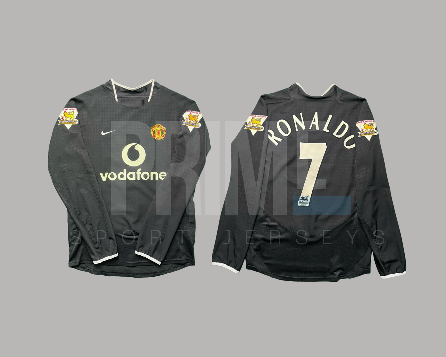 Manchester United 2003/05 visita manga larga