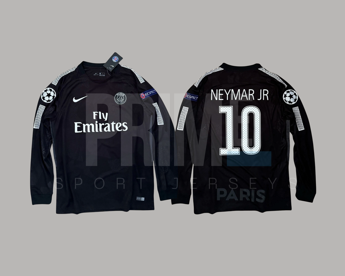 PSG 2017/18 tercera manga larga