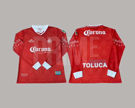 Toluca 1996/97 local manga larga