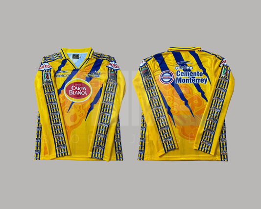 Tigres 1997/98 local manga larga