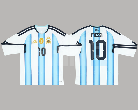 Argentina 2026 local manga larga versión aficionado