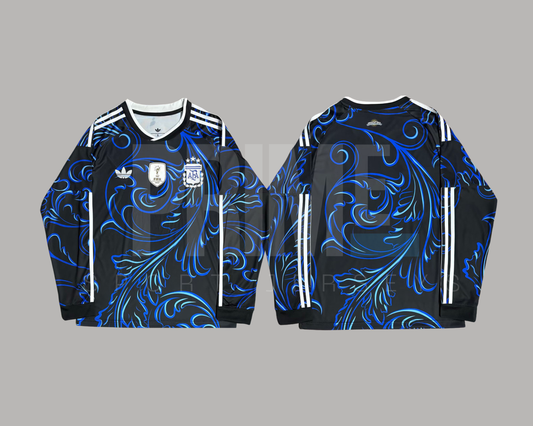 Argentina 2026 visita manga larga versión aficionado