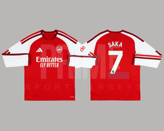 Arsenal 2026/27 local manga larga versión aficionado