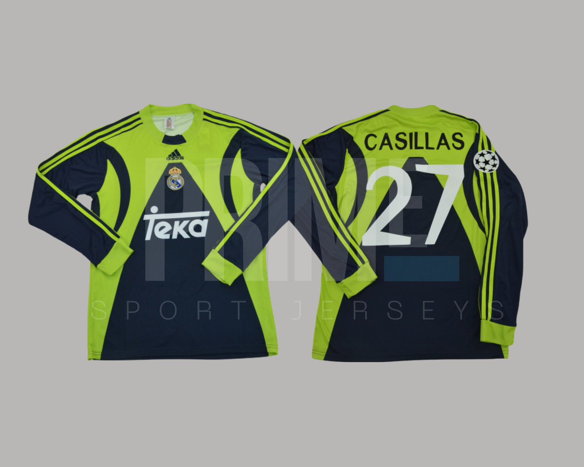 Real Madrid 1999/00 portero visita manga larga