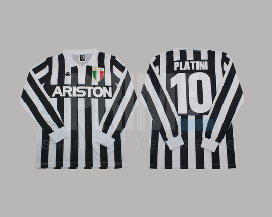 Juventus 1984/85 local manga larga