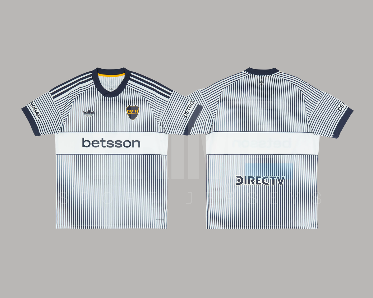 Boca Juniors 2026/27 visita versión aficionado