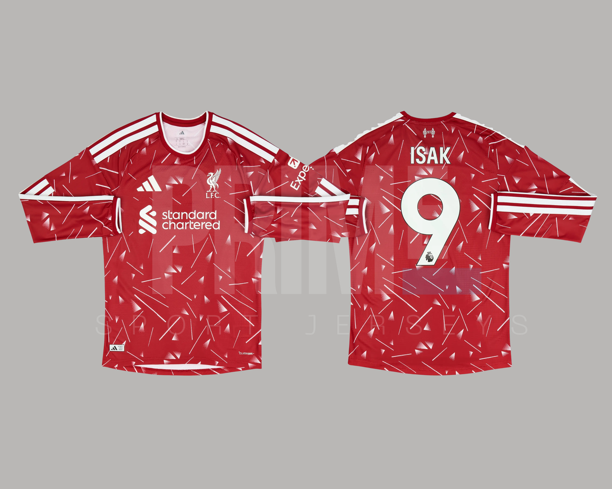 Liverpool 2026/27 local manga larga versión jugador