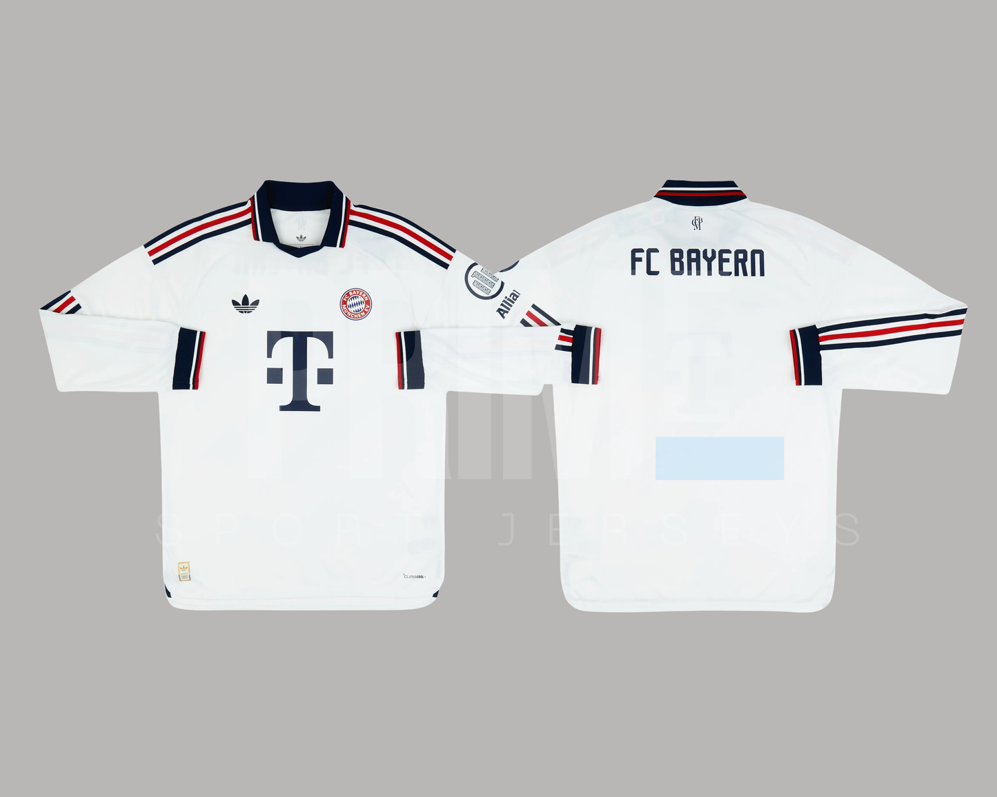Bayern Munich 2026/27 visita manga larga versión jugador