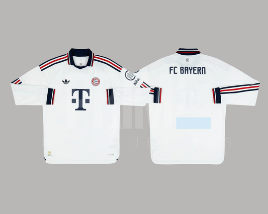 Bayern Munich 2026/27 visita manga larga versión jugador