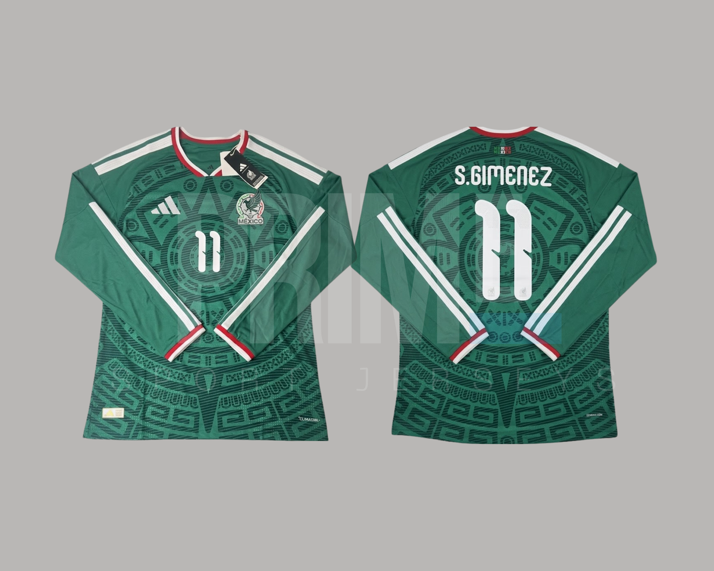 México 2026 local manga larga versión jugador