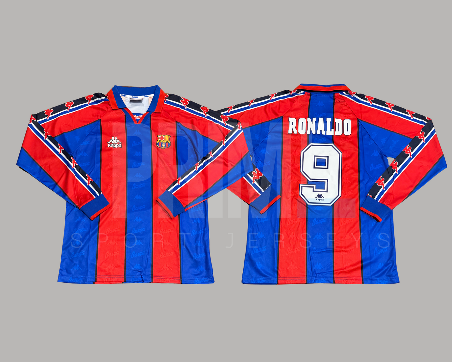 Barcelona 1996/97 local manga larga
