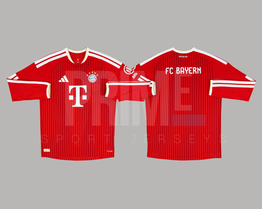 Bayern Munich 2026/27 local manga larga versión jugador