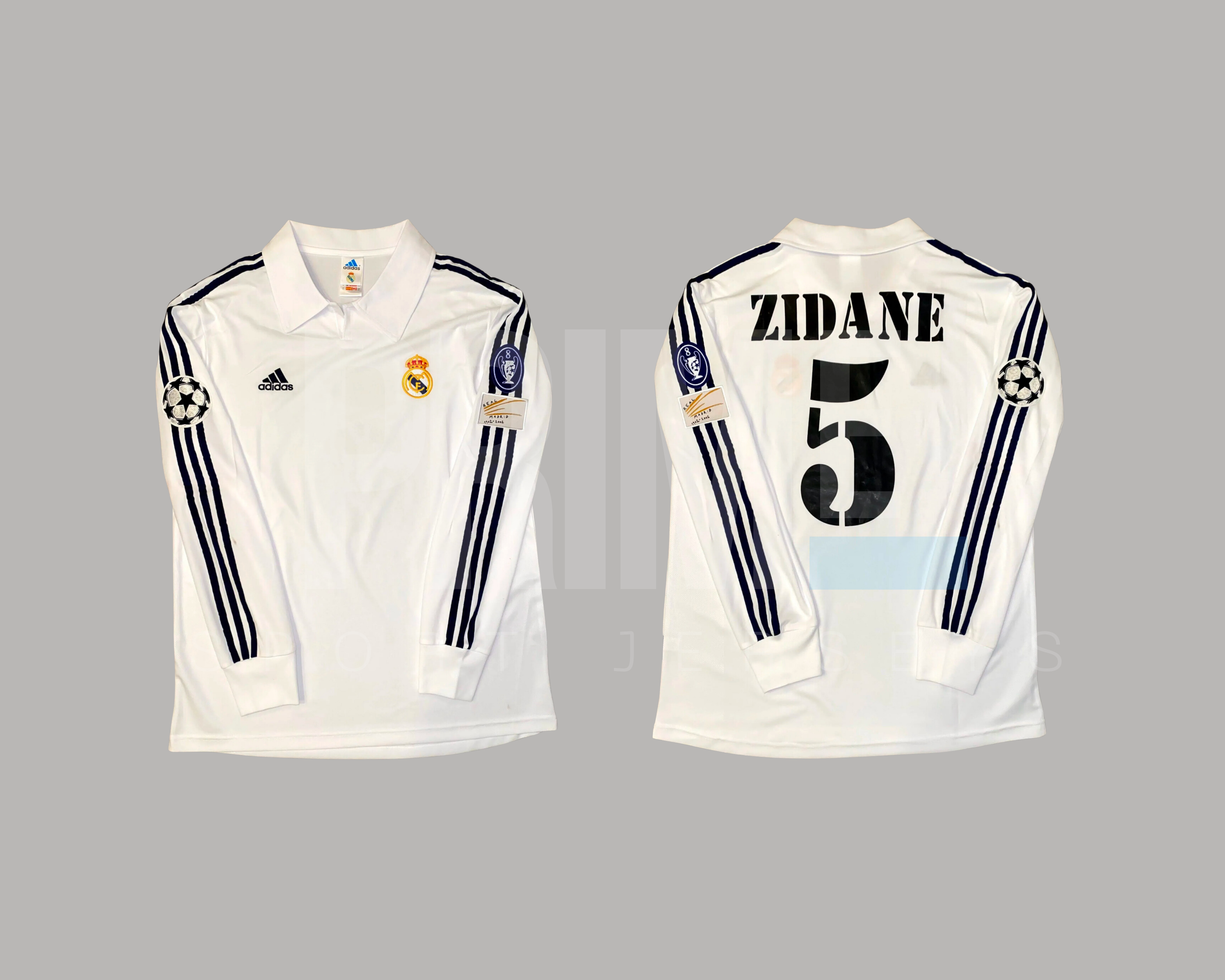 Maillot De Foot Real Madrid 2001-2002 – Édition Joueur Portillo, Adidas, Occasion