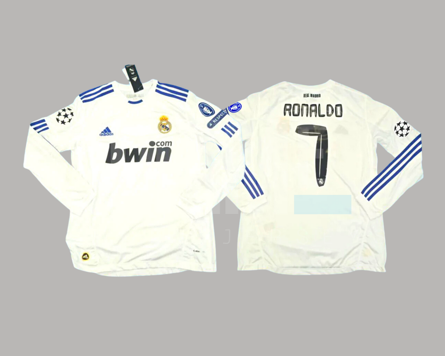 Real Madrid 2010/11 local manga larga