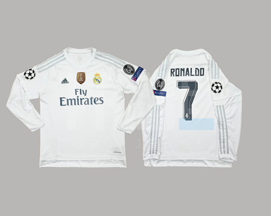 Real Madrid 2015/16 local manga larga