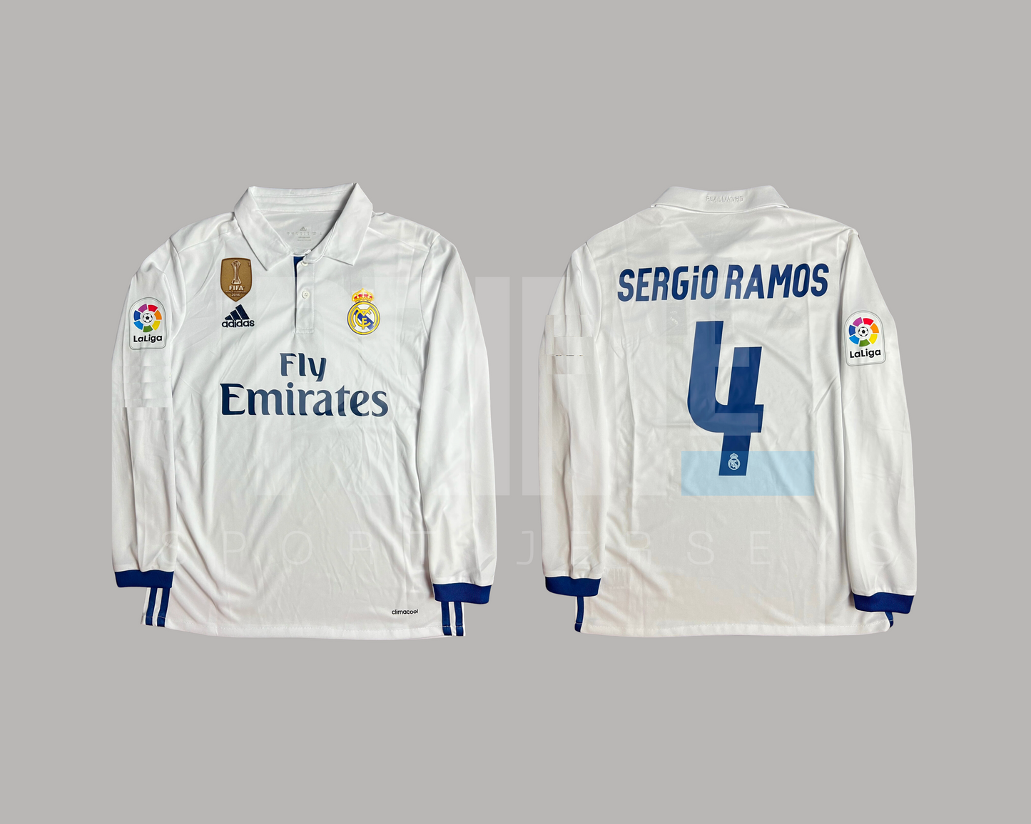 Real Madrid 2016/17 local manga larga