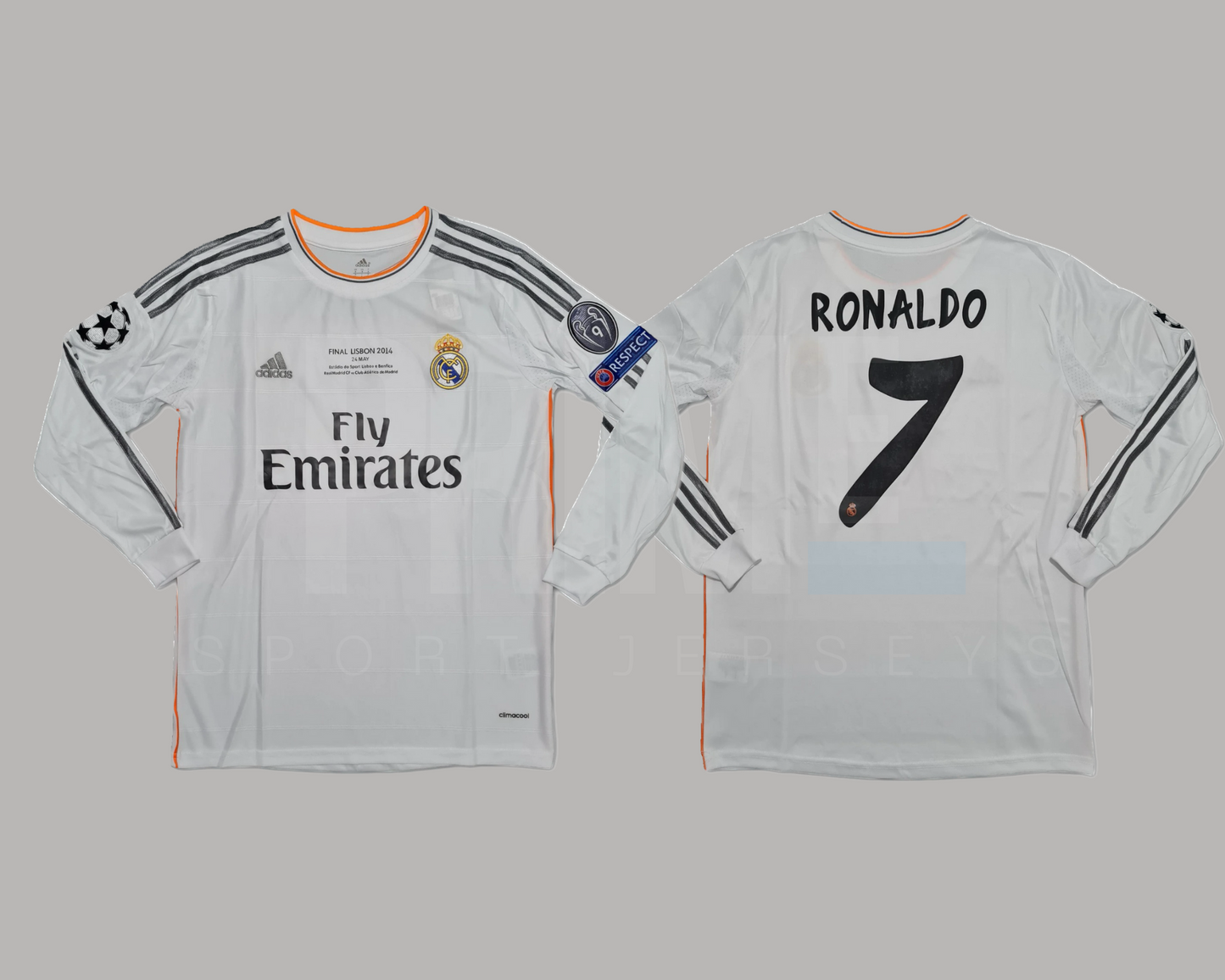 Real Madrid 2013/14 Final Champions League manga larga