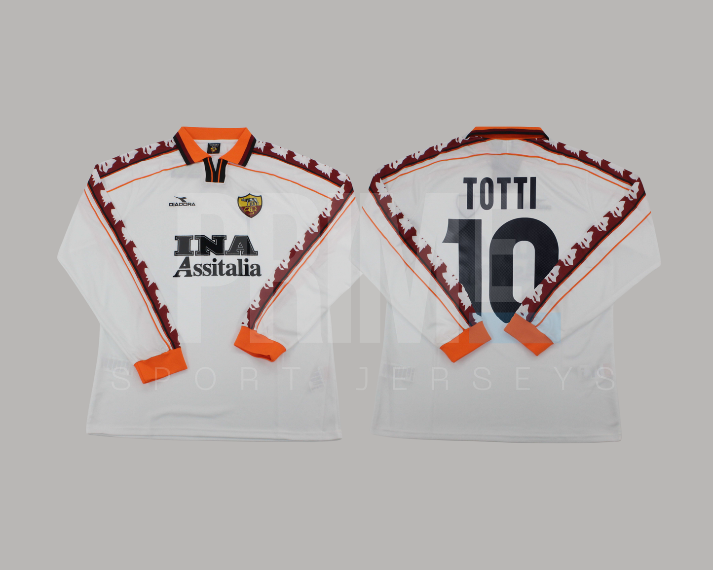AS Roma 1998/99 visita manga larga