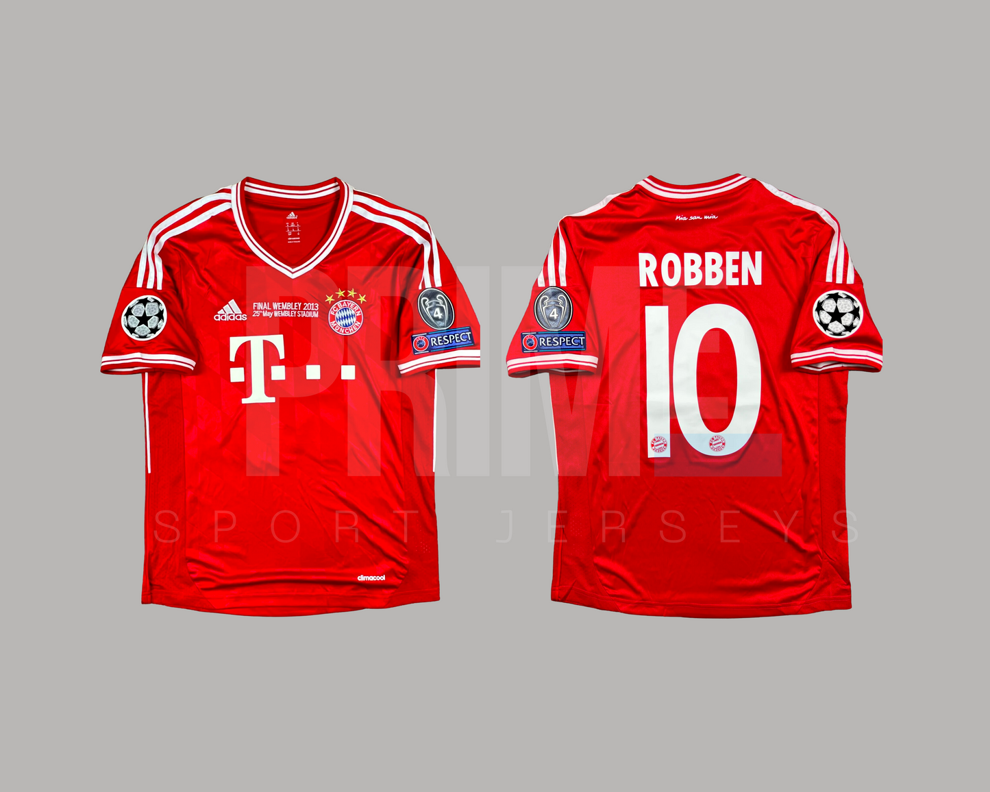 Bayern Munich 2012 13 Final Champions League Prime Sport Jerseys
