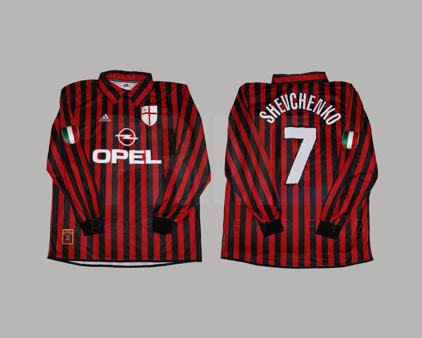 AC Milan 1999/00 local manga larga