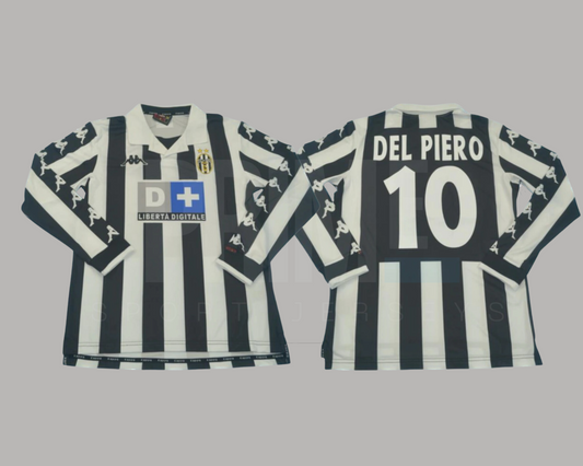 Juventus 1999/00 local manga larga