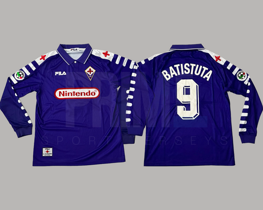 Fiorentina 1998/99 local manga larga