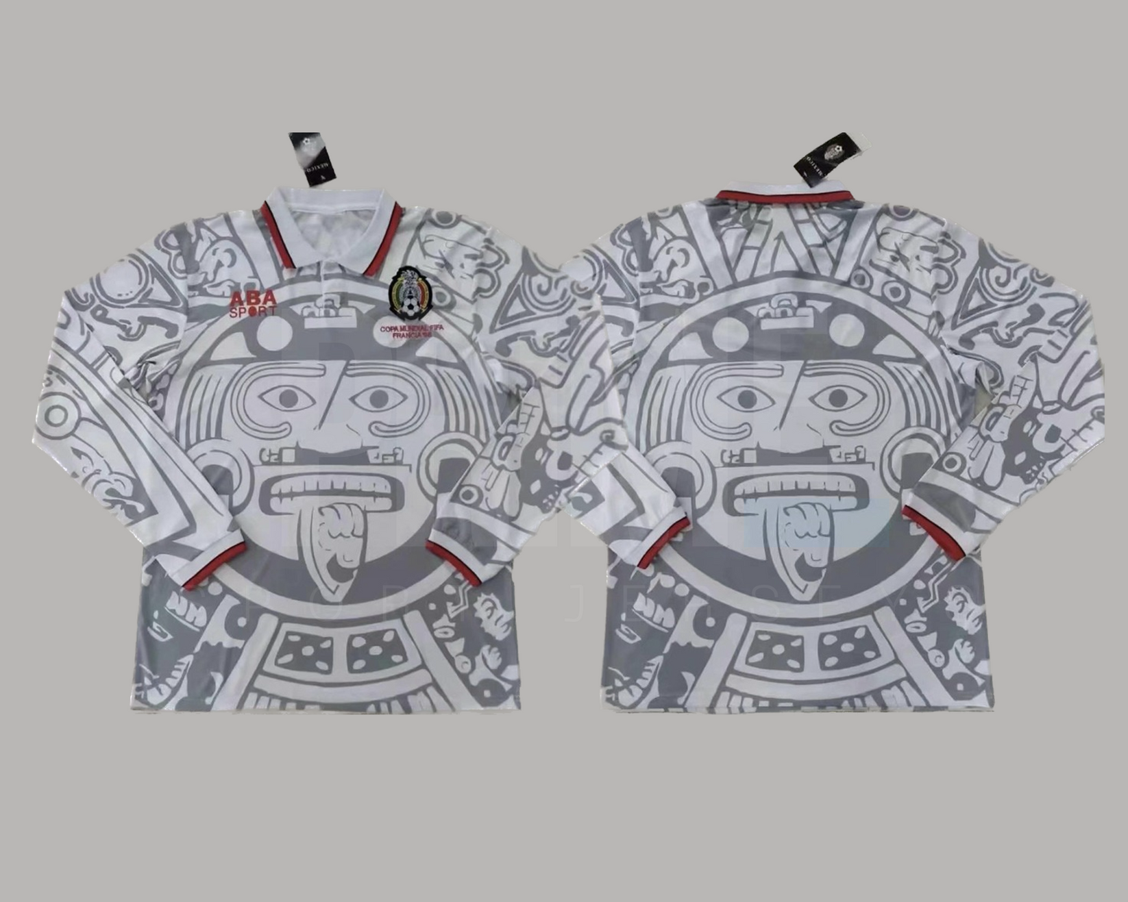 México 1998 visita manga larga Prime Sport Jerseys