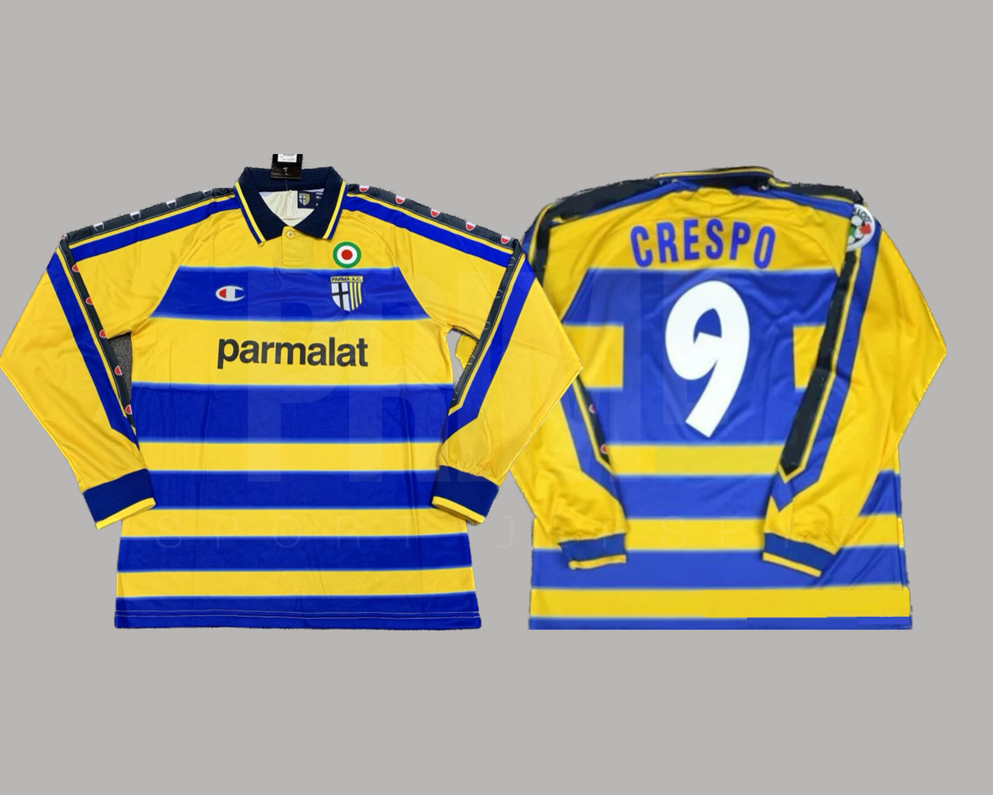 Parma 1999/00 local manga larga