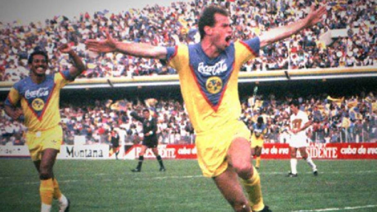 América 1992/93 visita