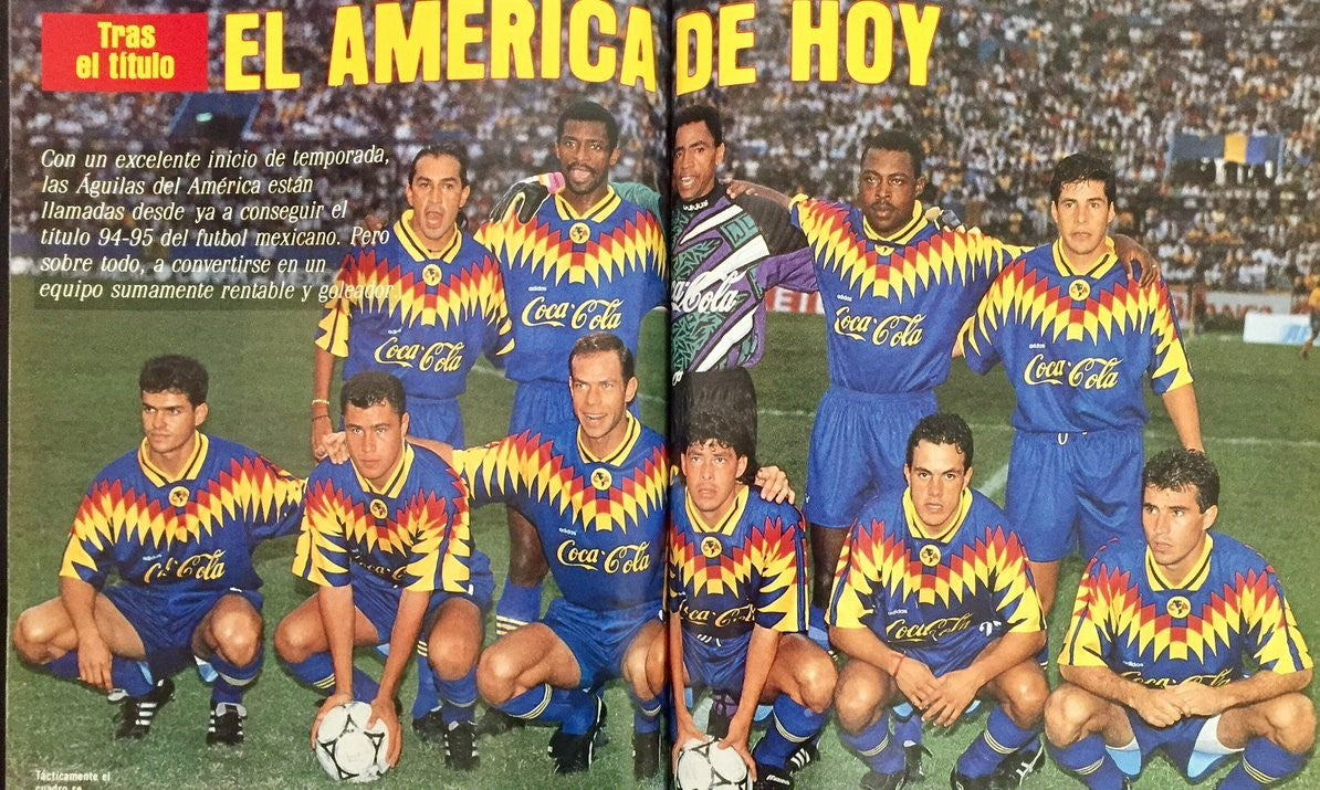 América 1994/95 visita