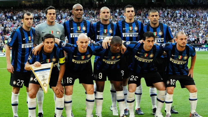 Inter Milan 2009/10 Final Champions League manga larga