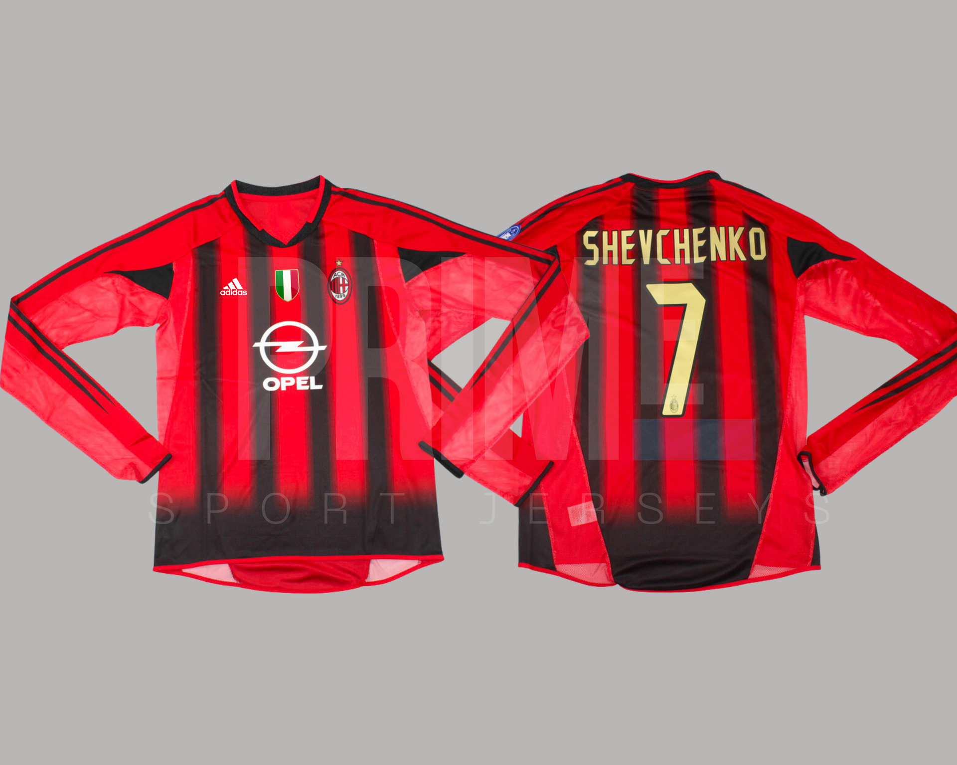 AC Milan 2004/05 local manga larga – Prime Sport Jerseys