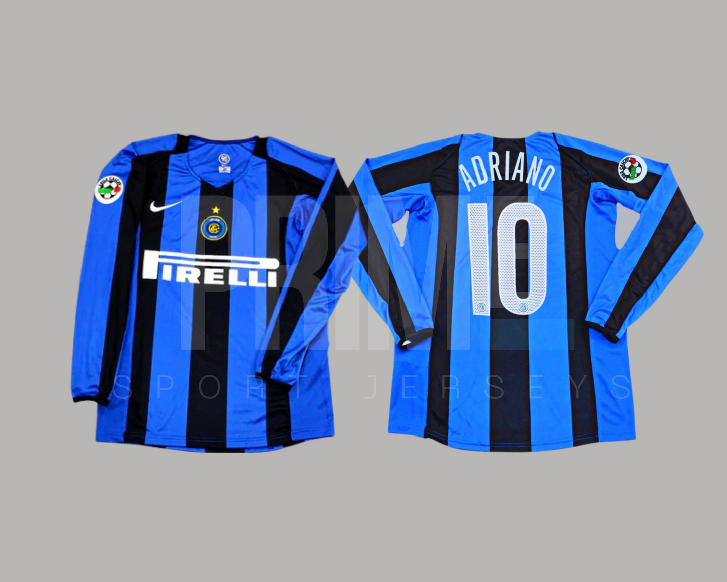 Inter Milan 2004/05 local manga larga