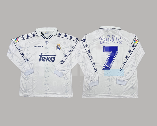 Real Madrid 1994/95 local manga larga