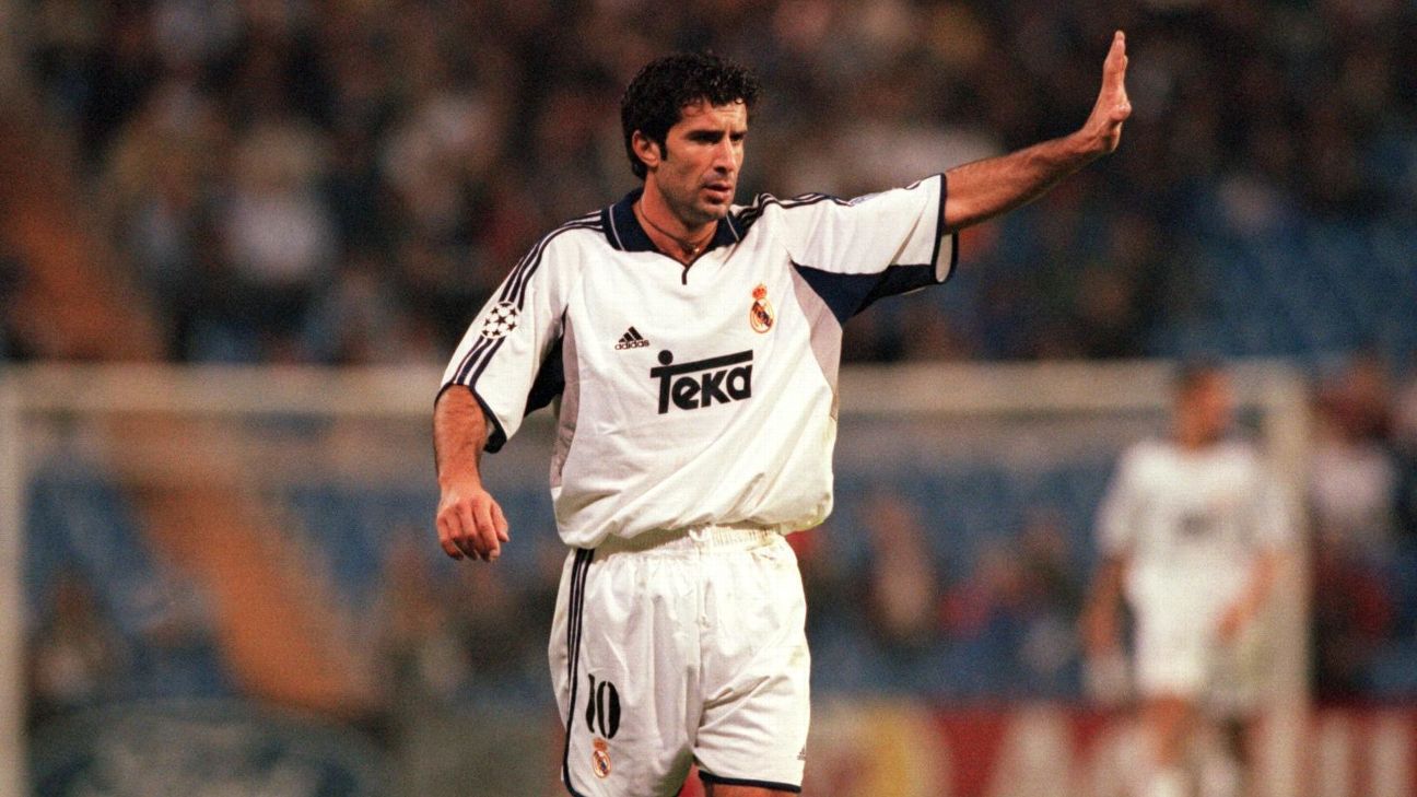 Real Madrid 2000/01 local manga larga